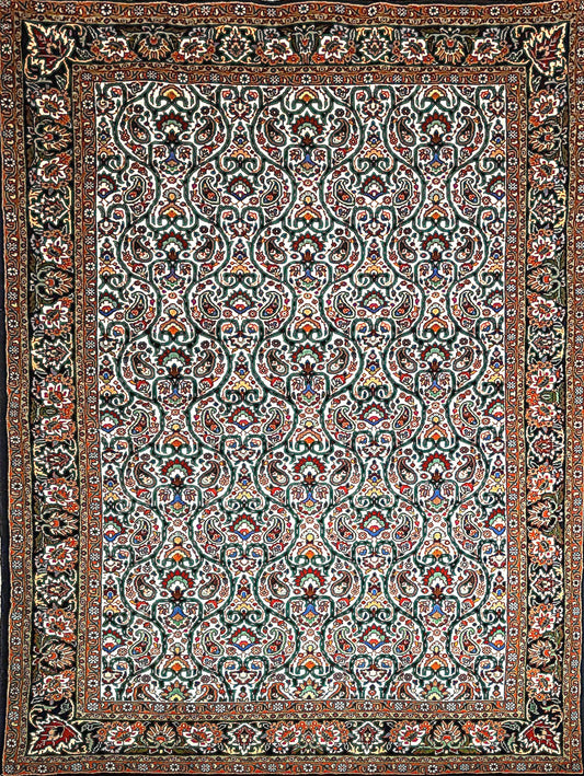 Beautiful Semi-Antique Contemporary Rug from Persian