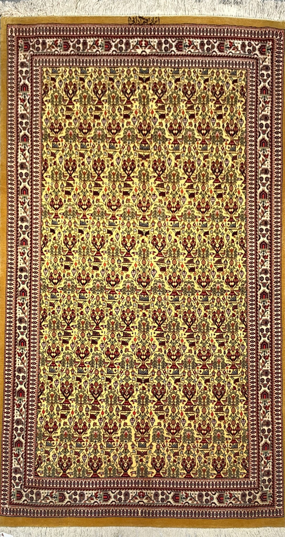 Beautiful Semi-Antique Traditional Rug from Persian