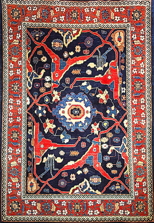Persian Rug – Contemporary Design – 7'1" x 5'2"