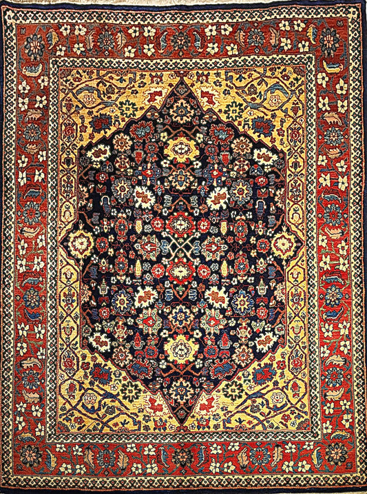 Beautiful Semi-Antique Traditional Rug from Persian