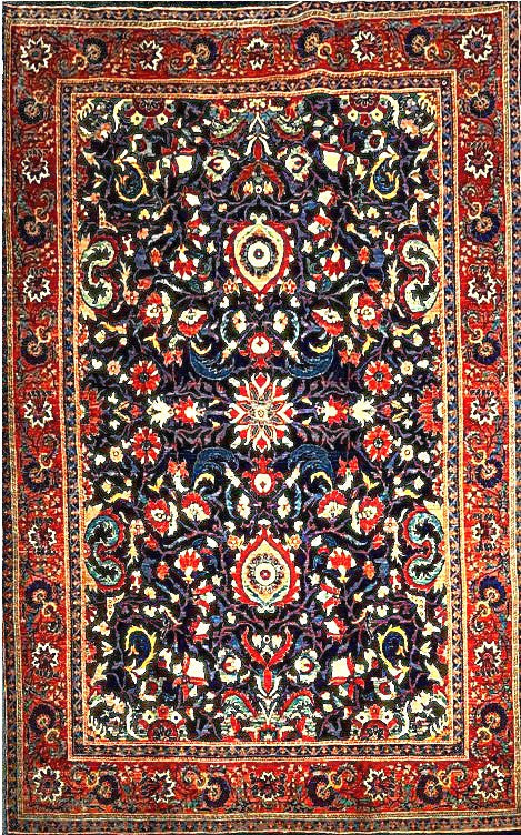 Persian Rug – Traditional Design – 6'10" x 4'8"