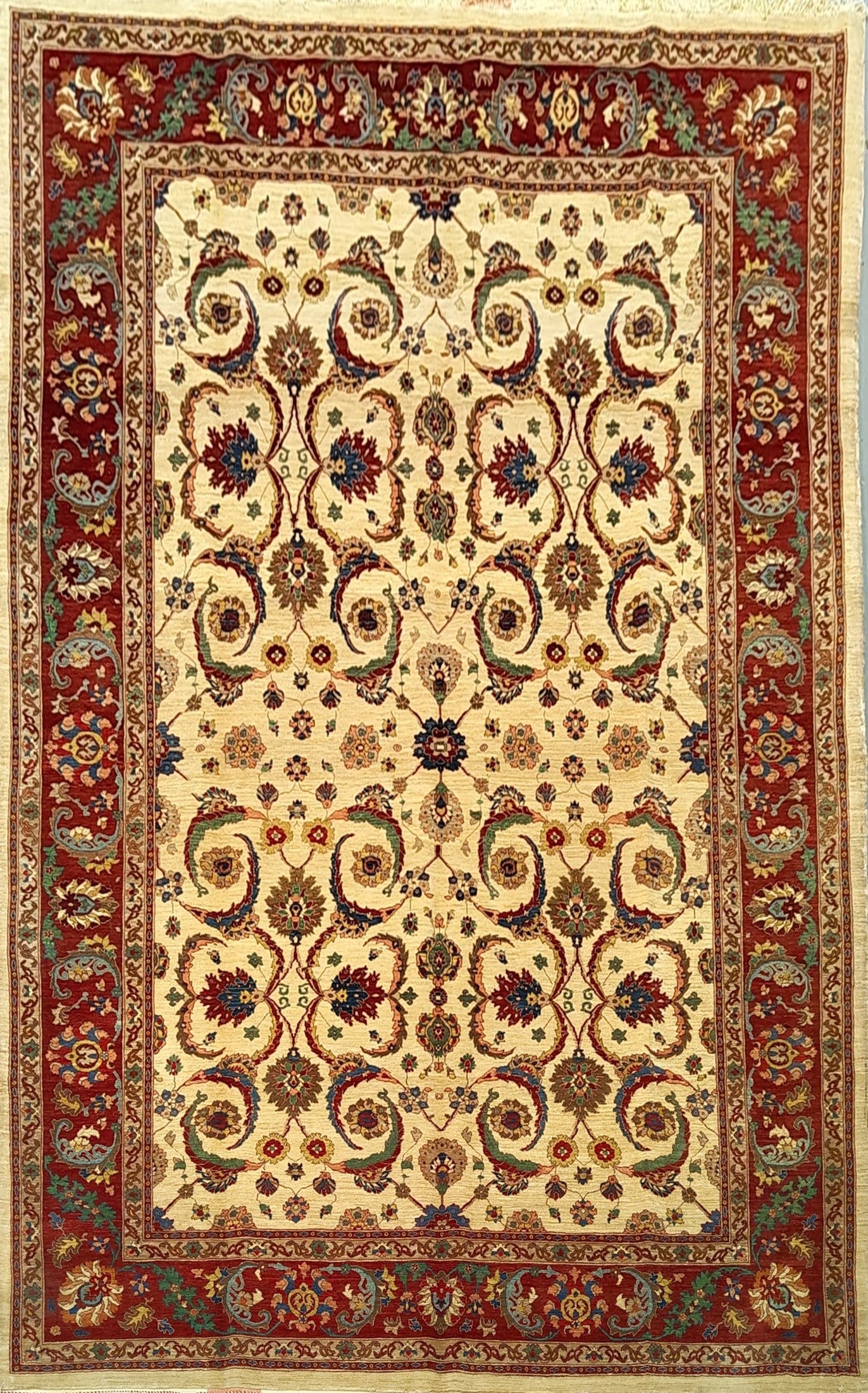 Vintage Senneh Rug – Traditional Aesthetic