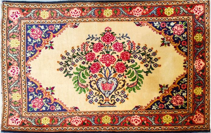 Classic Medallion Rug from Bidjar
