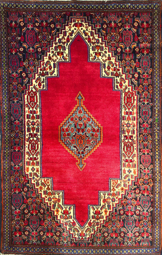 Beautiful Semi-Antique Semi-Antique Rug from Persian