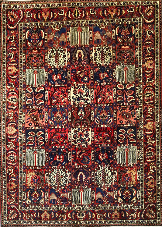 Charming Semi-Antique Rug – Persian Craftsmanship