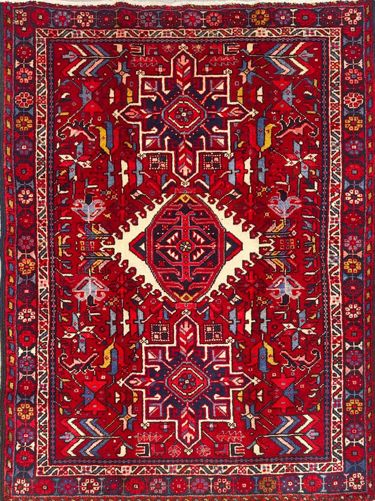 Vintage Heriz Rug – Traditional Aesthetic