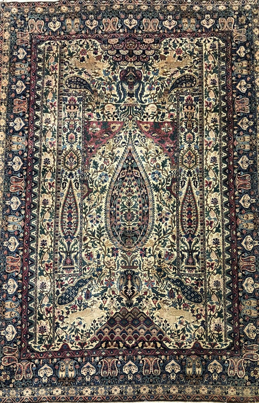Elegant All-Over Rug – Handmade in Tehran