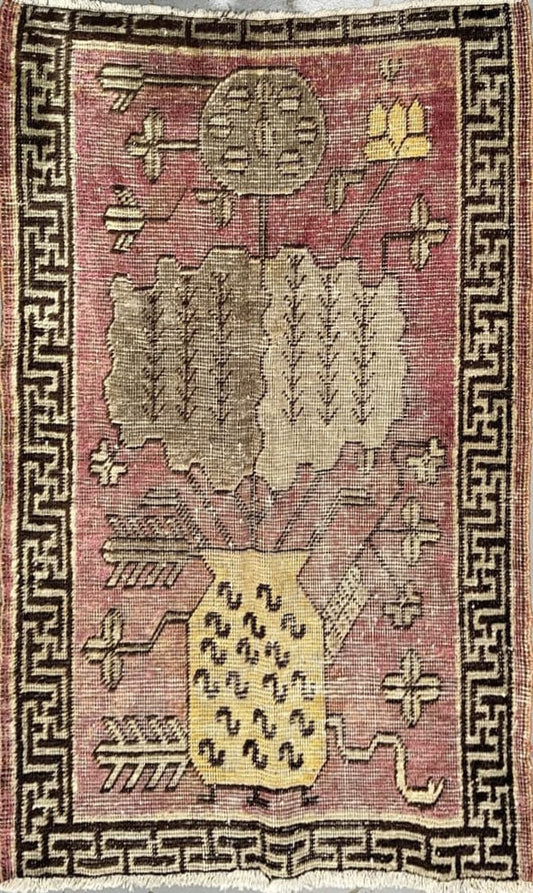 Beautiful Semi-Antique Antique Rug from Persian