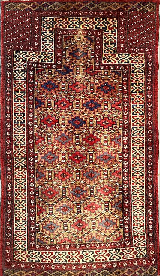 Persian Balouchi Rug – All-Over Design