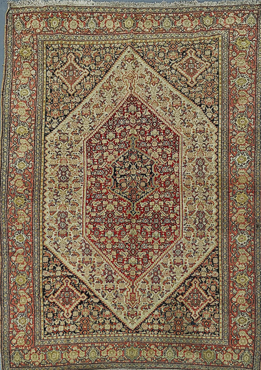 Classic Medallion Rug from Malayer
