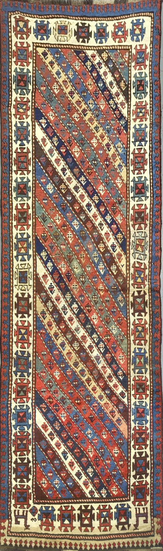 Elegant All-Over Rug – Handmade in Caucasian