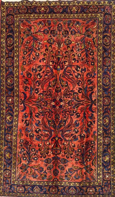 Charming Antique Rug – Persian Craftsmanship