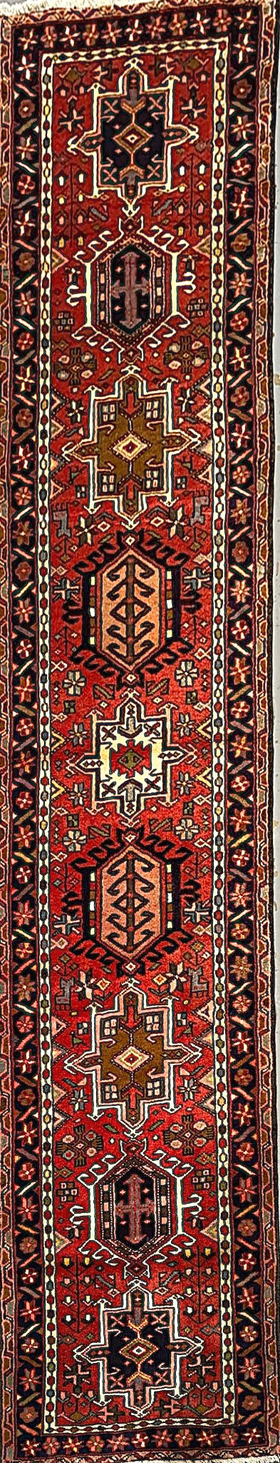 Persian Rug – Semi-Antique Design – 9'8" x 2'3"