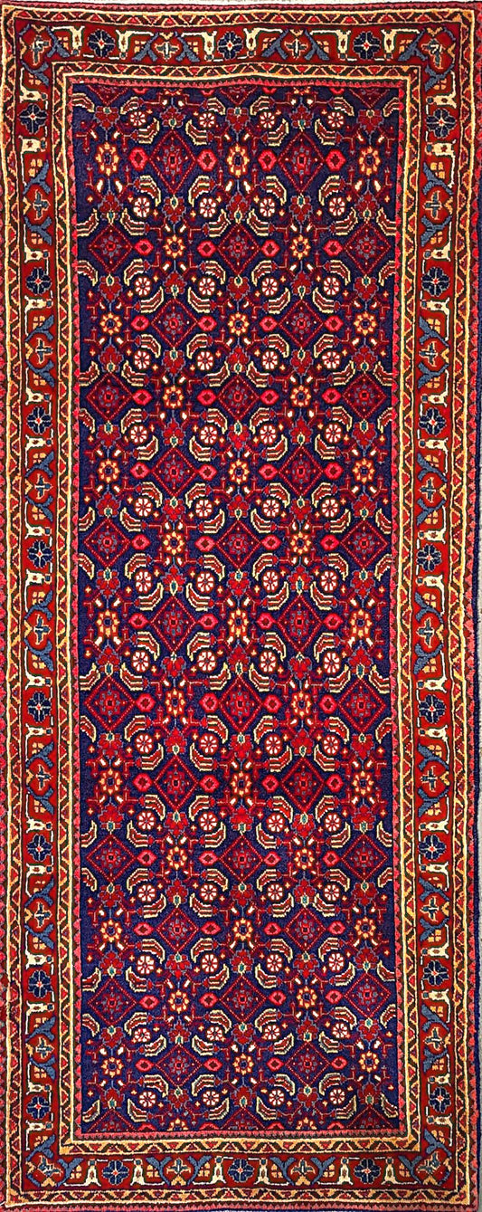 Handwoven Sarough Rug with nan Pattern