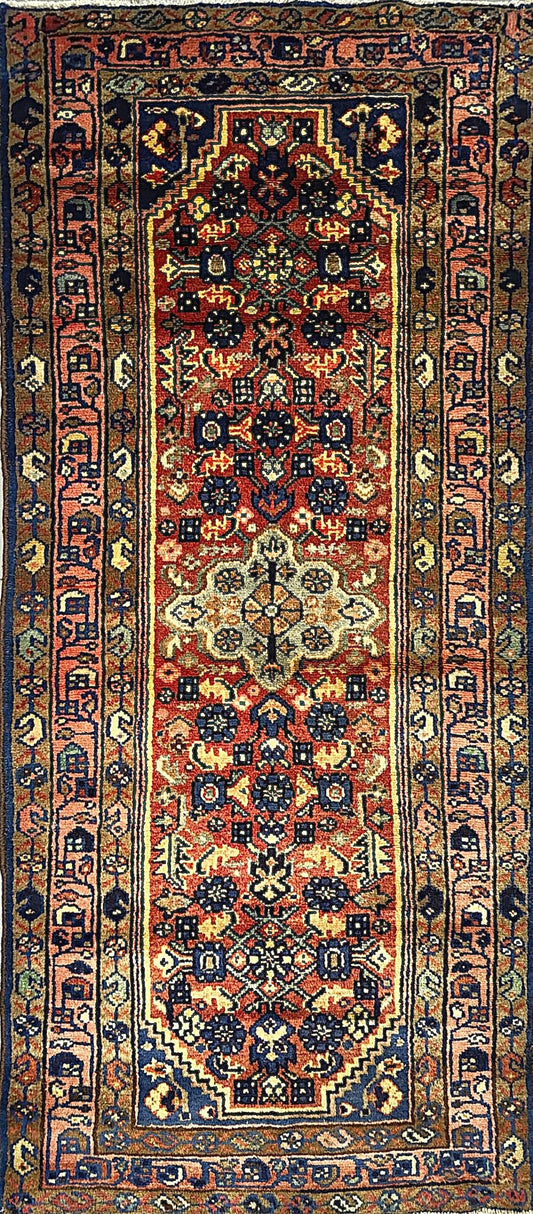 Persian Rug – nan Design – 5'3" x 2'6"
