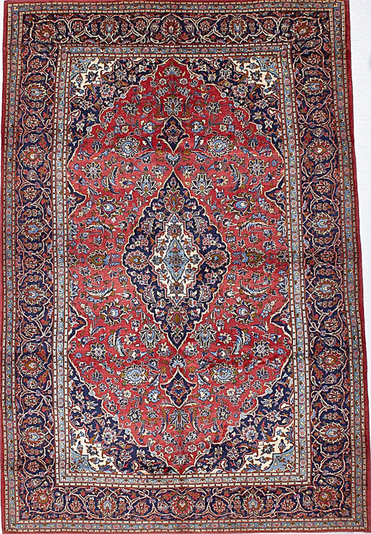 Persian Kashan Rug – Medallion Design