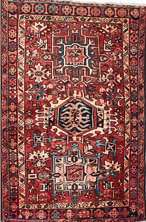 Persian Rug – Semi-Antique Design – 4'7" x 3'8"