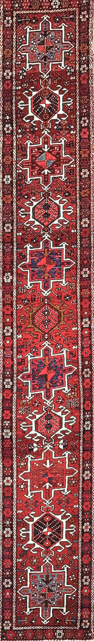 Classic All-Over Rug from Heriz