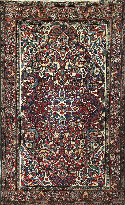 Classic Medallion Rug from Sarough