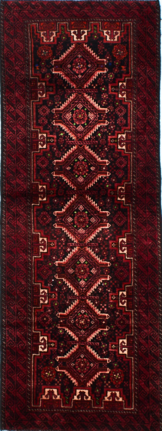 Vintage Balouchi Rug – Traditional Aesthetic