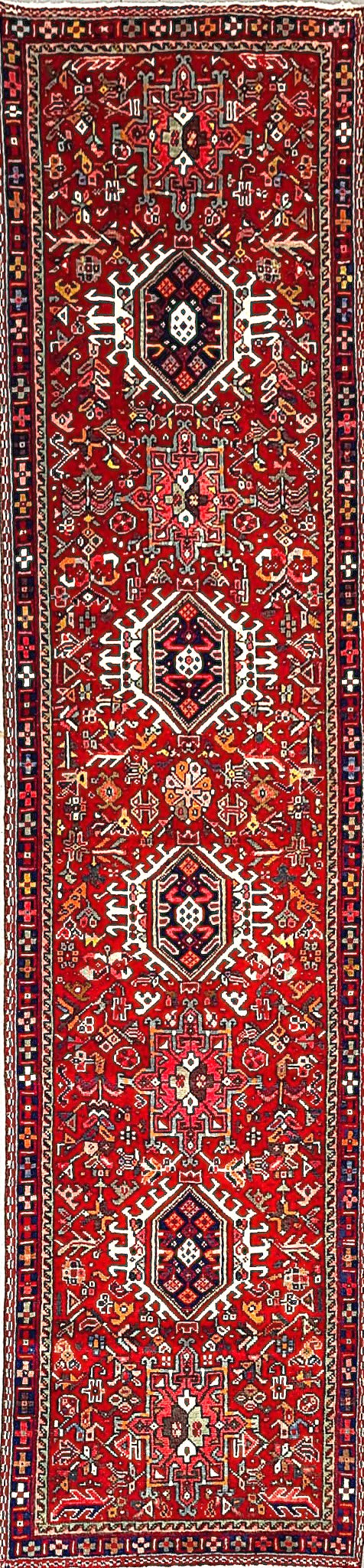Antique Heriz Rug in All-Over Style