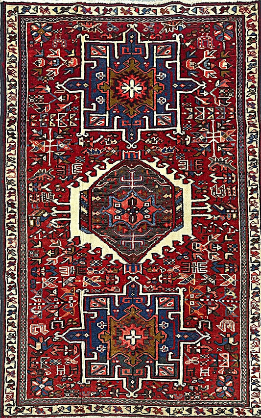 Classic Medallion Rug from Heriz