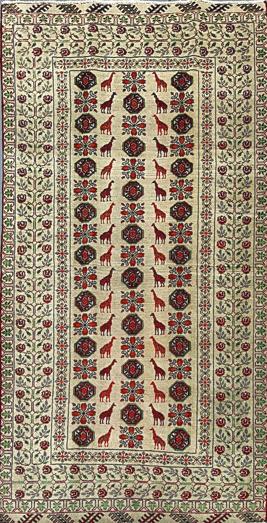 Charming Semi-Antique Rug – Persian Craftsmanship