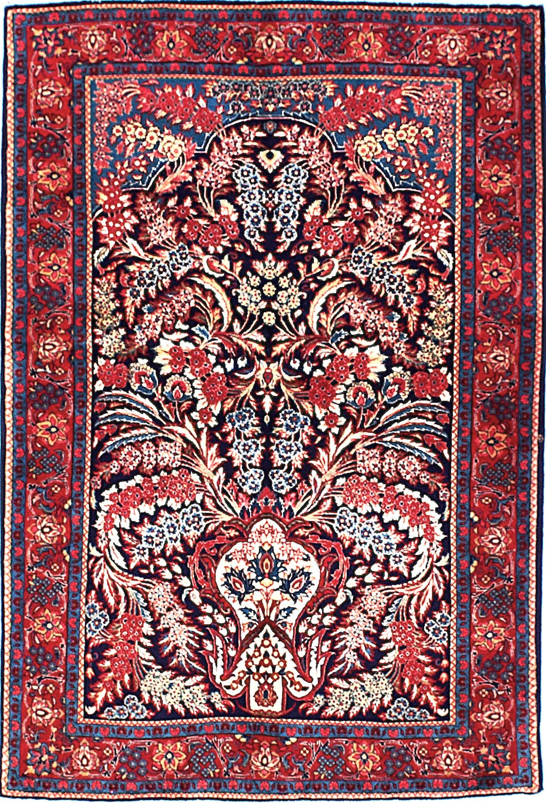 Persian Rug – Traditional Design – 4'9" x 3'3"